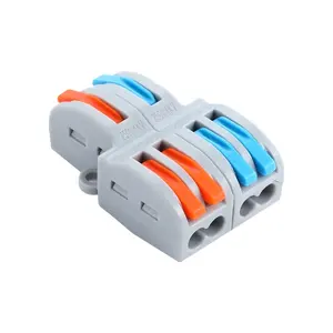 Conector de empalme de cable 2 en 4, 3, 4, 5 pines, SPL-2-4, eléctrico