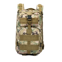 Tas Ransel Outdoor Laris Manis Tahan Air, Tas Taktis untuk Trekking, Memancing, Berburu, Berkemah, dan Hiking