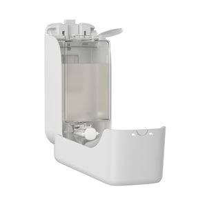 Dispensador de Álcool em Gel Manual de Plástico ABS Montado na Parede - Capacidade de 500mL/1L para Hospitais - Product Image 4