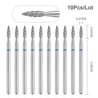 Mini perceuse à ongles professionnelle en acier inoxydable, moteur sans balais, rechargeable, Power-Miss, couleur rose doré changeante, sans étiquette, avec étui de rangement