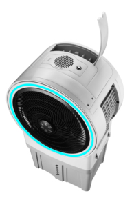 Rideau d'eau haute densité 60l 150W, entrée d'air sur 3 côtés avec commande à bouton, pour la maison et l'extérieur - Product Image 3