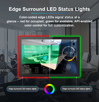 Tableta Android 12 de 10.1 Pulgadas con Pantalla Táctil para Gimnasio y Fitness, 4+32GB, POE, NFC, Montaje en Pared, Resistente al Sudor, Luz LED para Equipos, OEM de Fábrica