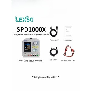 Fuente de Alimentación Programable Siglent con Regulación Lineal de Voltaje, Salida de 128-150w a 0-30v Tipo Spd1305x1168x-c Lexso - Product Image 4