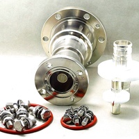 Adaptateur de connecteur coaxial RF EIA 25/8'' 3-1/8'' vers 13/8'' 50 Ohm pour fabricants