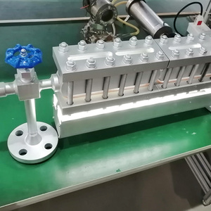 For SS304/SS316L/<b>PTFE</b> High Temperature High Sight Glass Plate Level Gauge 1mm Accuracy 300-4000mm Level Glass Plate Level Gauge - Product Image 3