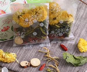 Feuille de bambou Chrysanthème chèvrefeuille d'herbes poumon thé détox - Product Image 4