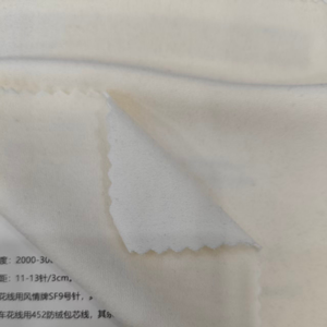 Nhà máy bán Chất lượng cao Acrylic Cashmere 62% Acrylic 30% Rayon 8% spandex Áo duy nhất 340gsm căng hd2693 - Product Image 4