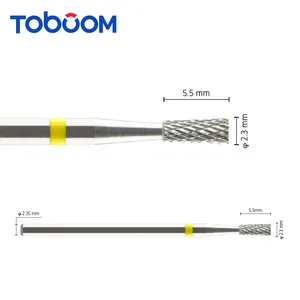 Toboom TH2345 perceuse dentaire en carbure cémenté en gros de haute qualité fraise en carbure de carbure