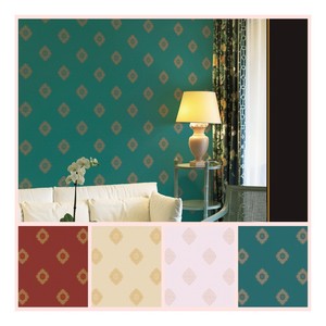Nuevo papel pintado de la decoración del hogar del pvc de los diseños 3d, papel pintado colorido interior rueda <span class=keywords><strong>en</strong></span> la acción - Product Image 1