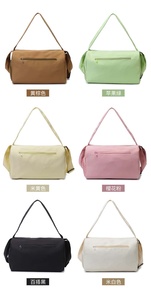 Sac de sport unisexe 36-55L avec fermeture éclair, résistant à l'eau, léger, en polyester, avec sangle réglable - Product Image 5