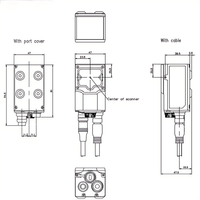 Lecteurs de codes série KEYENCE SR-1000/1000W/2000/2000W, scanners IA intégrés haute performance pour l'automatisation industrielle
