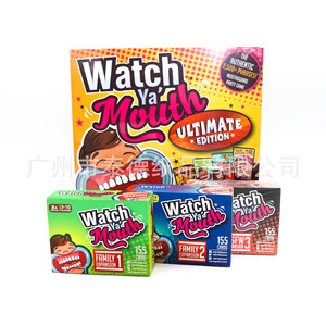 เกมกระดาน Ted Watch Ya Mouth Ultimate Edition พร้อมวลีมากกว่า 2500 วลี เกมปาร์ตี้พร้อมอุปกรณ์ครอบปากและไพ่สำหรับผู้ใหญ่และวัยรุ่น - Product Image 4