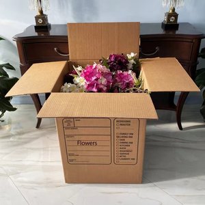 Bán buôn cơ bản lớn Heavy Duty tông truyền hình di chuyển hộp carton với xử lý lỗ 36 "x 41" x 6" - Product Image 2