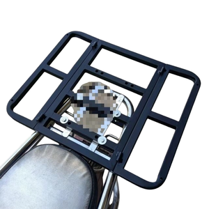 Canasta <span class=keywords><strong>Trasera</strong></span> para Bicicleta de Carga Resistente, Canasta Metálica Extraíble Grande para Bicicleta - Product Image 4