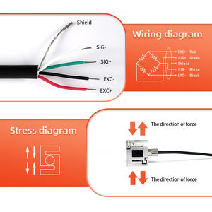 Wägezellen anzeige Anzeige Miniatur-Kraft sensor vom Typ S Spannung und Druck Hochpräzises kleines Wiege modul - Product Image 4