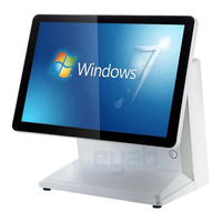 Terminal de point de vente tout-en-un Eyab avec écran tactile de 15,6 pouces, équipé d'un processeur I3/I5/I7, système Windows, prend en charge la connexion sans fil