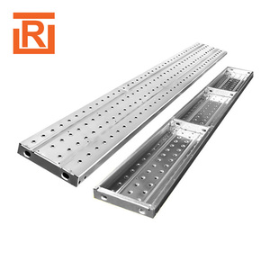 Plateforme de chantier galvanisée, passerelle en acier, planches de chantier avec crochet de type <span class=keywords><strong>Layher</strong></span> pour <span class=keywords><strong>échafaudage</strong></span> Ringlock - Product Image 3