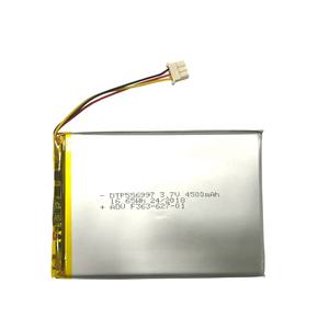Rechargeable 4500mAh rechargeable polymer 3,7 V ultrathin LiPo battery - Product Image 1