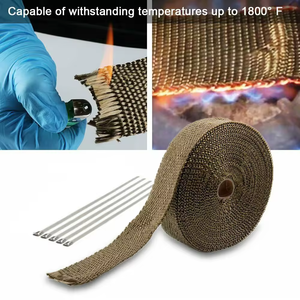 Titan Bazan xả tiêu đề ống bọc băng sợi thủy tinh sản phẩm - Product Image 5