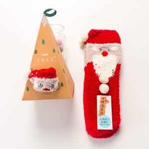 <b>Women's</b> Coral Fleece Sleep <b>Socks</b> Cartoon 3D Half Fleece Home Floor <b>Socks</b> Christmas Gift Thermo <b>Warm</b> <b>Socks</b> - Product Image 5