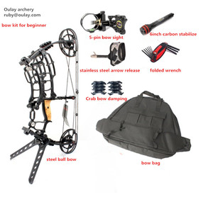 340FPS Villain Bow <b>Light</b> and Accurate <b>Triangle</b> Compound Steel Ball Villain Bow Villain Bow Villain Bow - Product Image 4