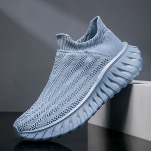 Nuove Scarpe da <span class=keywords><strong>Uomo</strong></span> One Step Grandi, Morbide e Traspiranti, Scarpe Casual da Coppia, Scarpe Sportive <span class=keywords><strong>a</strong></span> Calzino da <span class=keywords><strong>Uomo</strong></span> - Product Image 3