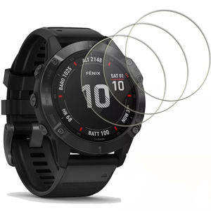 9H Premium verre trempé pour <span class=keywords><strong>Garmin</strong></span> Fenix <span class=keywords><strong>6</strong></span> 6S 6X 6SmartWatch Film HD pour Fenix 6S <span class=keywords><strong>Pro</strong></span> 6s <span class=keywords><strong>Sapphire</strong></span> 6X solaire - Product Image 1