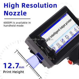 Codidora dora el mürekkep püskürtmeli resim numarası barkod QR kod yazıcı giysi Logo baskı - Product Image 5