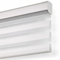 Stores zébrés sans fil à double écran, translucides, à intensité lumineuse réglable, avec système de freinage sans cordon, pour la décoration intérieure de la maison et du bureau