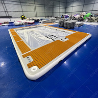 Haute qualité Pvc Eva protection Anti méduse piscine océan mer gonflable mer piscine chaise flottante gonflable Yacht piscine avec filet