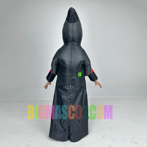 ของขวัญวันฮาโลวีนเครื่องแต่งกายใบหน้าผีสำหรับเด็กชุดมาสคอตเป่าลมออกแบบได้ตามต้องการสำหรับผู้ใหญ่ - Product Image 4