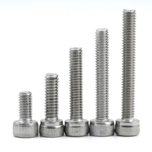 China Supplier Stainless Steel Knurled Hex Socket Head a2-70 Allen Key Screw