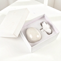 Diffuseur d'huiles essentielles en pierre aromatique, parfum d'ambiance pour la maison, diffuseur de parfum en céramique de porcelaine artisanale de luxe