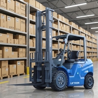 Solución de Almacenamiento y Transporte Comercial para Tareas de Distribución de Mercancías, Montacargas Eléctrico Liftron CPD20
