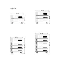Sistem Energi Paket Baterai Lithium Solar 5.12-30.72KWh Litokala Penyimpanan Lithium LiFePO4 51.2V IP65 Dapat Ditumpuk CAN