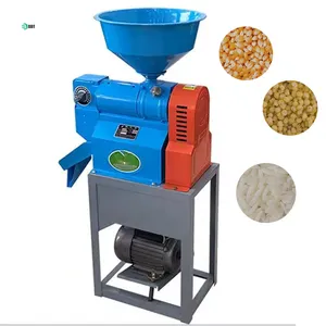 Mesin pengupas jagung desain baru kapasitas tinggi mesin penggilingan beras kecil dengan harga bagus