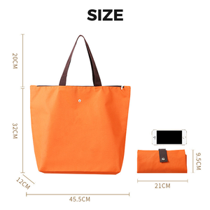 <span class=keywords><strong>Bolsa</strong></span> de Compras Plegable de Nailon Ripstop Premium con Logotipo Personalizado para Compras Reutilizables y Soluciones de Marca Única - Product Image 5