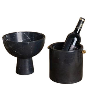 Bol à dessert en <span class=keywords><strong>marbre</strong></span> de style japonais tasse de <span class=keywords><strong>yaourt</strong></span> à crème glacée créative plat de ramen en pierre fait à la main pour la cuisson et le dîner - Product Image 1