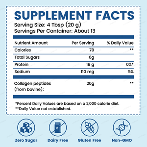 Collagene in Polvere per Adulti OEM/ODM per la Salute di Capelli, Unghie e Articolazioni e per lo Schiarimento della Pelle, Certificato GMP, Durata 24 Mesi - Product Image 4