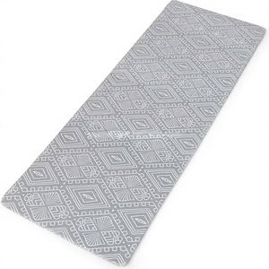 Tapis de cuisine modernes en PVC imperméables et anti-fatigue, tapis de confort antidérapant pour la cuisine, tapis de cuisine décoratif, tapis de bureau - Product Image 1