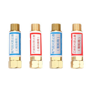 Réducteur de pression d'oxygène en cuivre pur de qualité export, avec manomètre pour acétylène, pour appareil de torche générale et chalumeau de soudage - Product Image 1