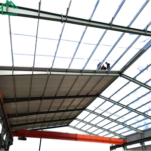 Bâtiment moderne en structure acier <span class=keywords><strong>PEB</strong></span>, atelier, gymnase, entrepôt - Usine commerciale préfabriquée en structure acier, entrepôt industriel - Product Image 1