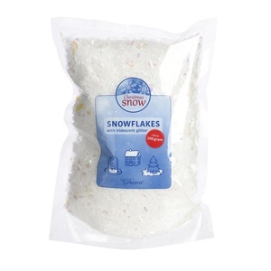 Flocons <span class=keywords><strong>de</strong></span> neige artificiels réalistes écologiques <span class=keywords><strong>de</strong></span> style nouveau, irisés, pour la <span class=keywords><strong>décoration</strong></span> <span class=keywords><strong>de</strong></span> <span class=keywords><strong>village</strong></span> <span class=keywords><strong>de</strong></span> <span class=keywords><strong>Noël</strong></span>, flocons <span class=keywords><strong>de</strong></span> neige scintillants - Product Image 1
