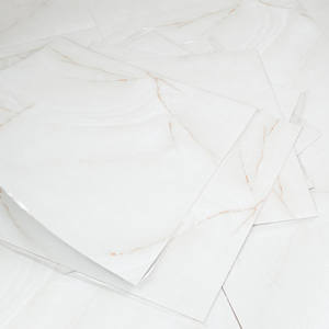 Wholesale <strong>White</strong> Marble Floor <strong>Tiles</strong> Peel and <strong>Stick</strong> Waterproof Self Adhesive Vinyl Flooring Removable Vinyl <strong>Stick</strong> <strong>on</strong> <strong>Tile</strong> - Product Image 6
