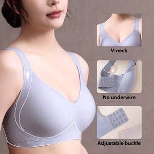 XIANDA Rusia - <span class=keywords><strong>Sujetador</strong></span> <span class=keywords><strong>sin</strong></span> Varillas para Mujer, Talla Grande, Copas Suaves, Push-Up, <span class=keywords><strong>sin</strong></span> Costuras, con Relleno - Product Image 3