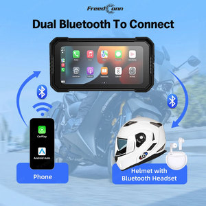 Không thấm nước IP67 6.25 inch HD IPS màn hình <span class=keywords><strong>GPS</strong></span> <span class=keywords><strong>navigation</strong></span> không dây Android tự động di động xe máy không dây Carplay màn hình - Product Image 2