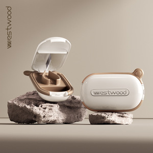 Custodia pillola ABS <span class=keywords><strong>PP</strong></span> plastica Mini medicina taglierina divisore domestico Tablet taglio One-due scatola di colore portatile - Product Image 5