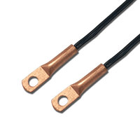 Capteur de température NTC à thermistance 10k avec connecteur annulaire, étanche, haute précision, réponse rapide, sortie analogique pour la mesure de surface