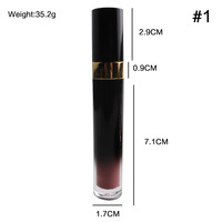Grosir Lipstik Cair Gradien Hitam Lipgloss Terbaik Vendor Dasar Lip Gloss Vegan Lipgloss Personalisasi Massal