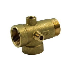 Raccordo a 5 vie in ottone da 1 pollice filettato per sistemi HVAC - Product Image 1